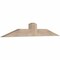 Ekena Millwork Portland Smooth Timber Gable Bracket, Douglas Fir, 60"W x 10"H x 3 1/2"D x 5 1/2"F, 4/12 Pitch GBW060X10X0406POR00SDF - alternate 5